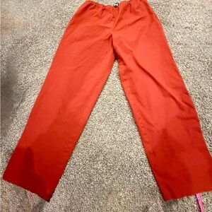 Eileen Fisher Vibrant Red Pants